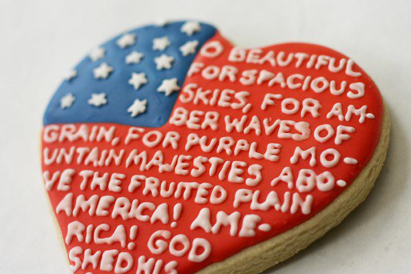 4th of july cookie