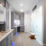 luxury bathroom remodel steamer installation in atlanta